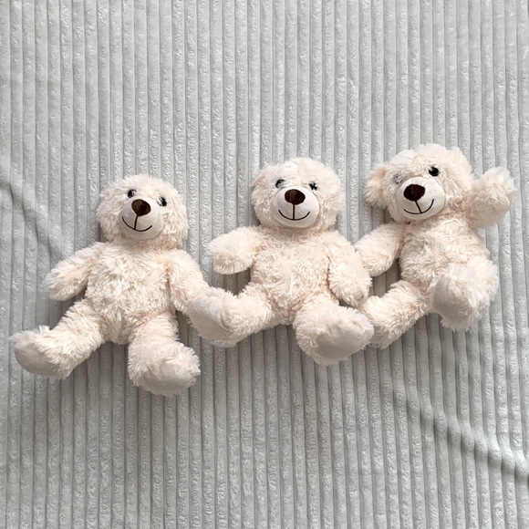 Three (3) bear 14 inch plush animal toys NWOT - Picture 1 of 1